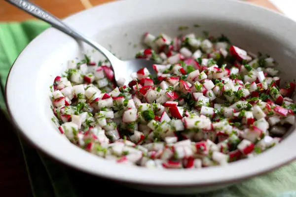 Summer radish recipe