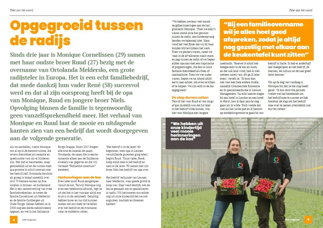 Artikel ZON Magazine