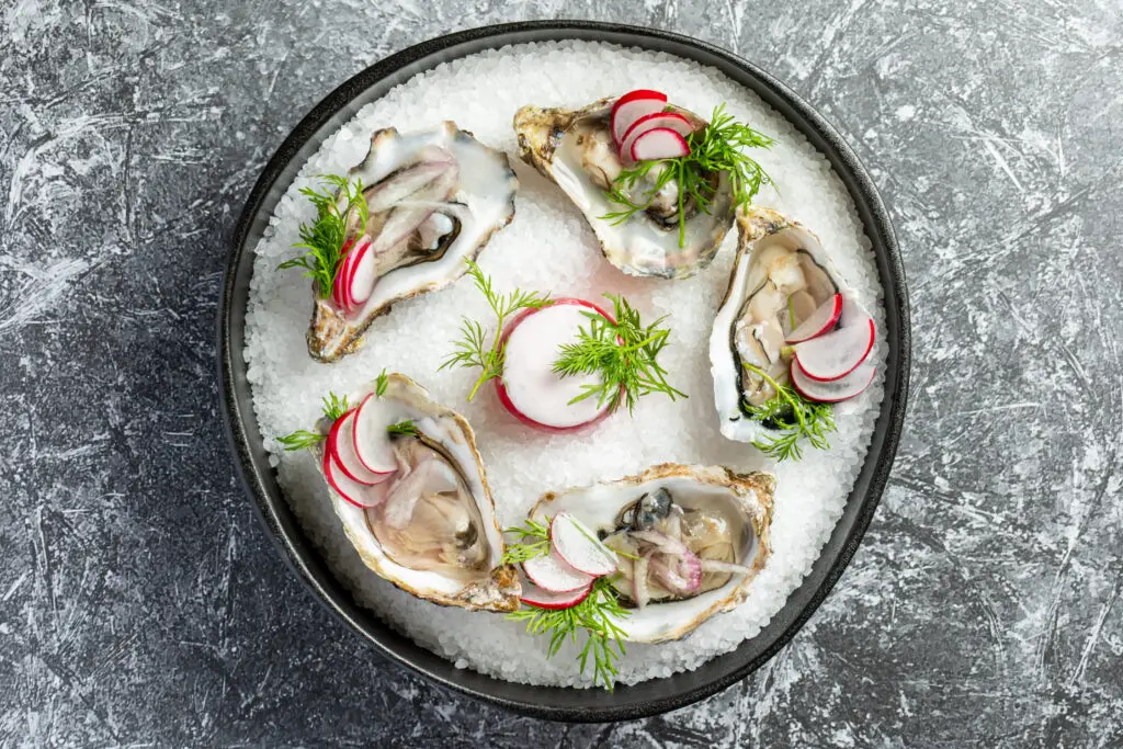 Radish Oyster Delight